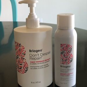Briogeo shampoo and leave in mask